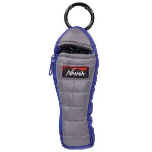 ナンガ NANGA ミニスリーピングバッグ キーホルダー ブルー N2532-3K038Z