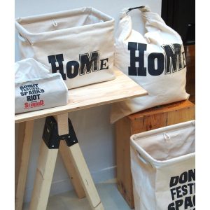 ATPPL pilierSQ S HOME / ヘミングス 収納ボックス ボックス HEMING’S 見せる収納 巾着フタ付き おむつ収納