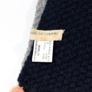 ADIEU TRISTESSE アデュートリステス マルチカラー ストール ネイビーミックス