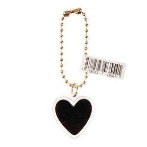 ミナミ（Minami）（キッズ）プチハートイニシャルチャーム K HK122BK