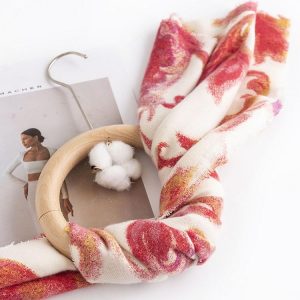 ストール ボタニカル柄 カシミヤ タッチ 肩掛け ひざ掛け 大判 ショール 着物 羽織 防寒 秋冬 レディース 母の日 ホワイトデー 2025