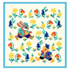 feiler 【メール便可】FEILER レッツプレイタグ ハンカチタオル/フェイラー/シュニール織/シュニールタオル